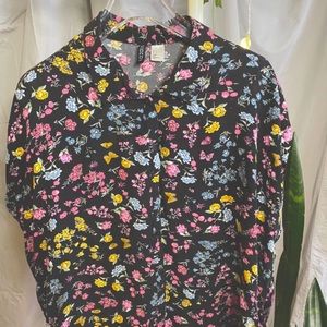 💐Floral🖤Top💐